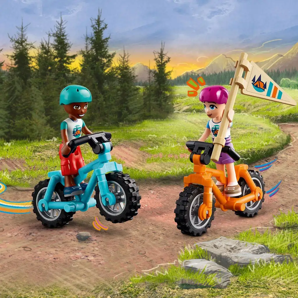 LEGO® Friends: Útulné kabíny v dobrodružnom tábore (42624) kép 7