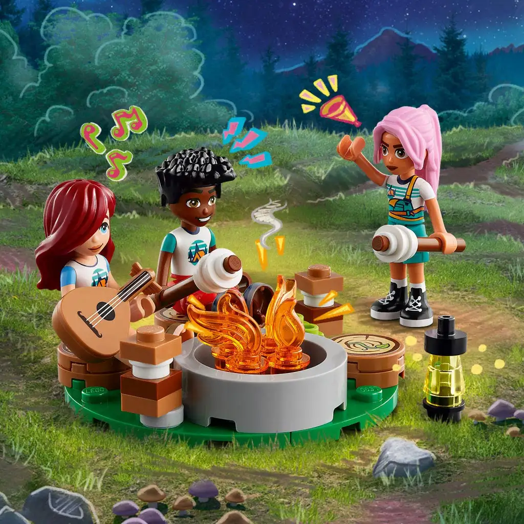 LEGO® Friends: Útulné kabíny v dobrodružnom tábore (42624) kép 8
