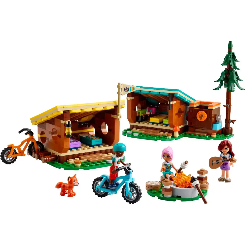 LEGO® Friends: Útulné kabíny v dobrodružnom tábore (42624) kép 5