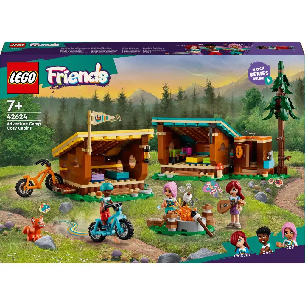 LEGO® Friends: Útulné kabíny v dobrodružnom tábore (42624) kép 6