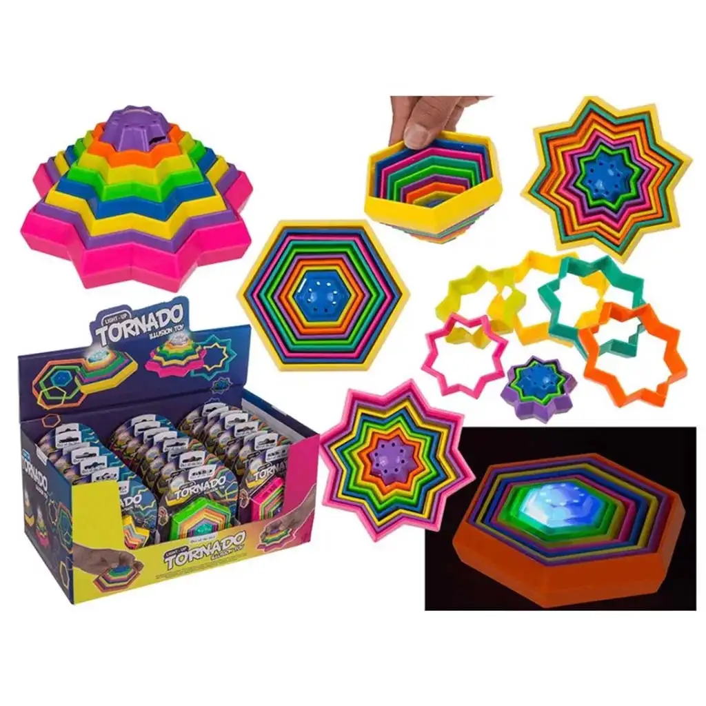 OOTB: Tornádo iluzionistická zručnostná hra s LED, rôzne varianty 1ks
