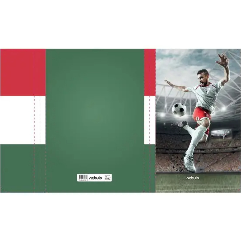 Nebulo: Gumená mapa A4 Oxi futbal