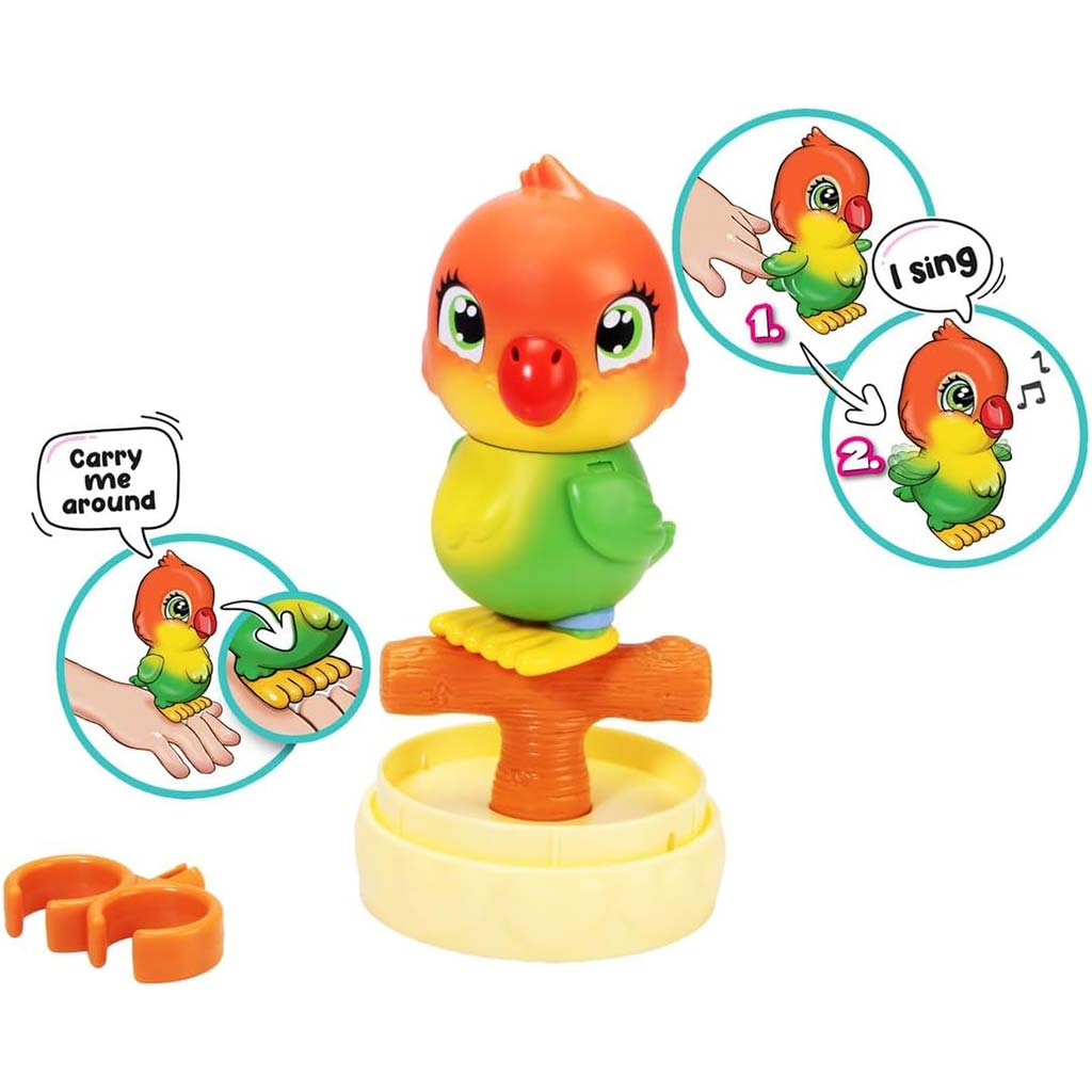 Pamper Petz: Mini Birdy interaktívny vták - Simba Toys kép 2