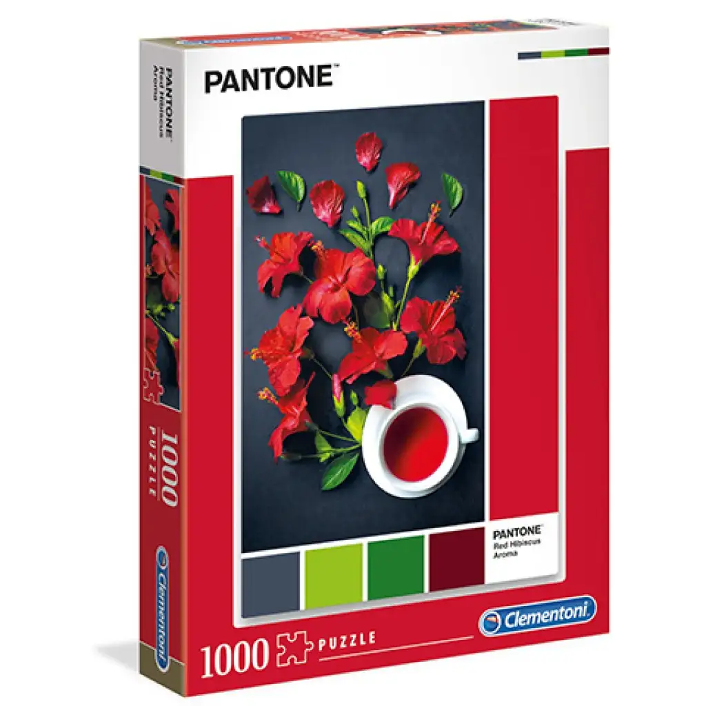 Pantone Ibištekový čaj 1000 dielne puzzle - Clementoni