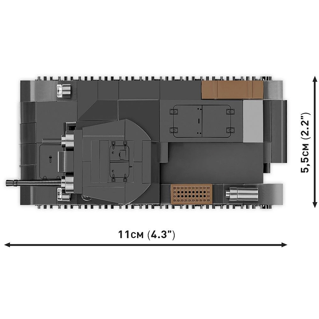 COBI: Stavebnica Panzer II Ausf. A (2718) kép 4