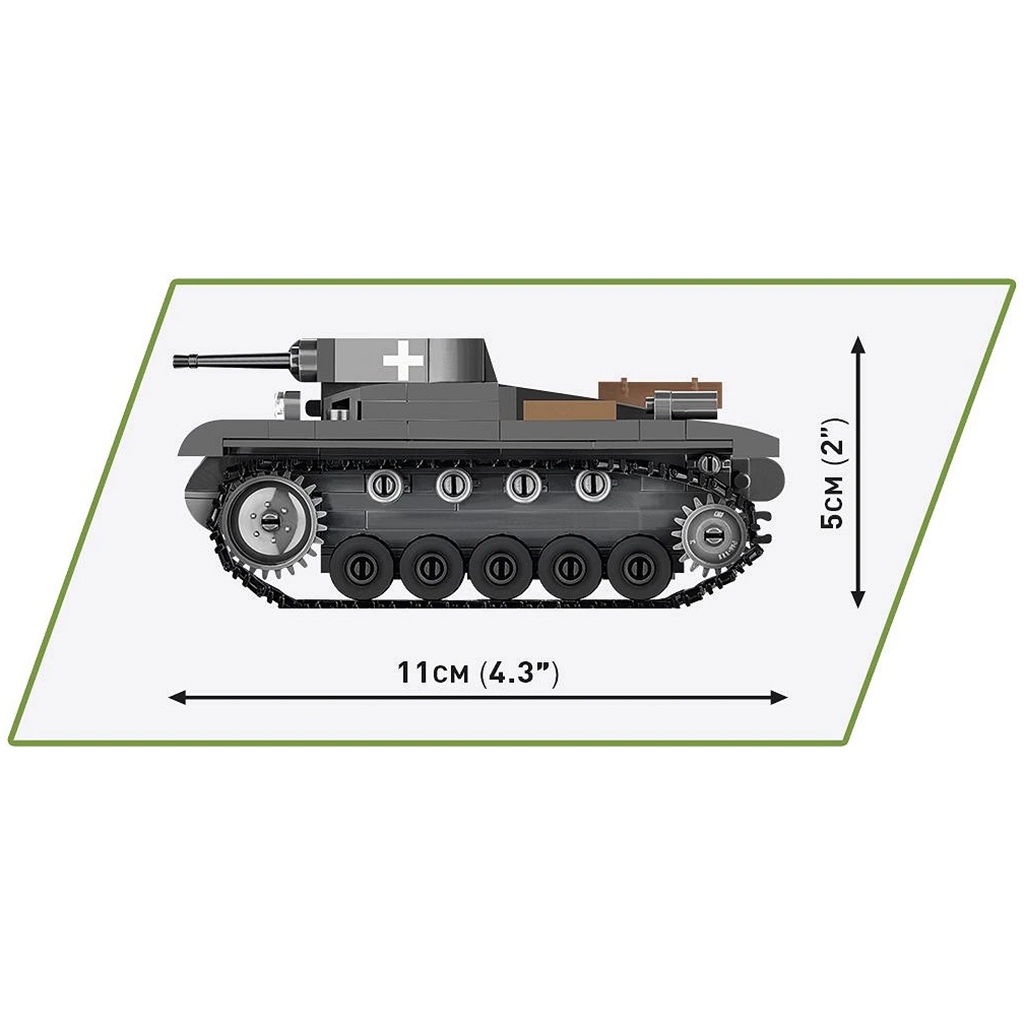 COBI: Stavebnica Panzer II Ausf. A (2718) kép 5