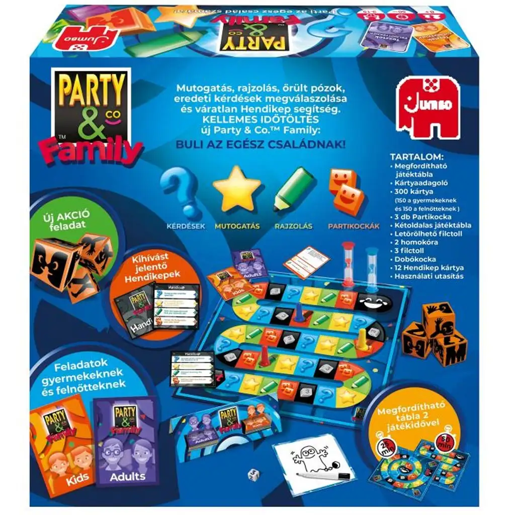 Party&CO Family spoločenská hra - Jumbo kép 2