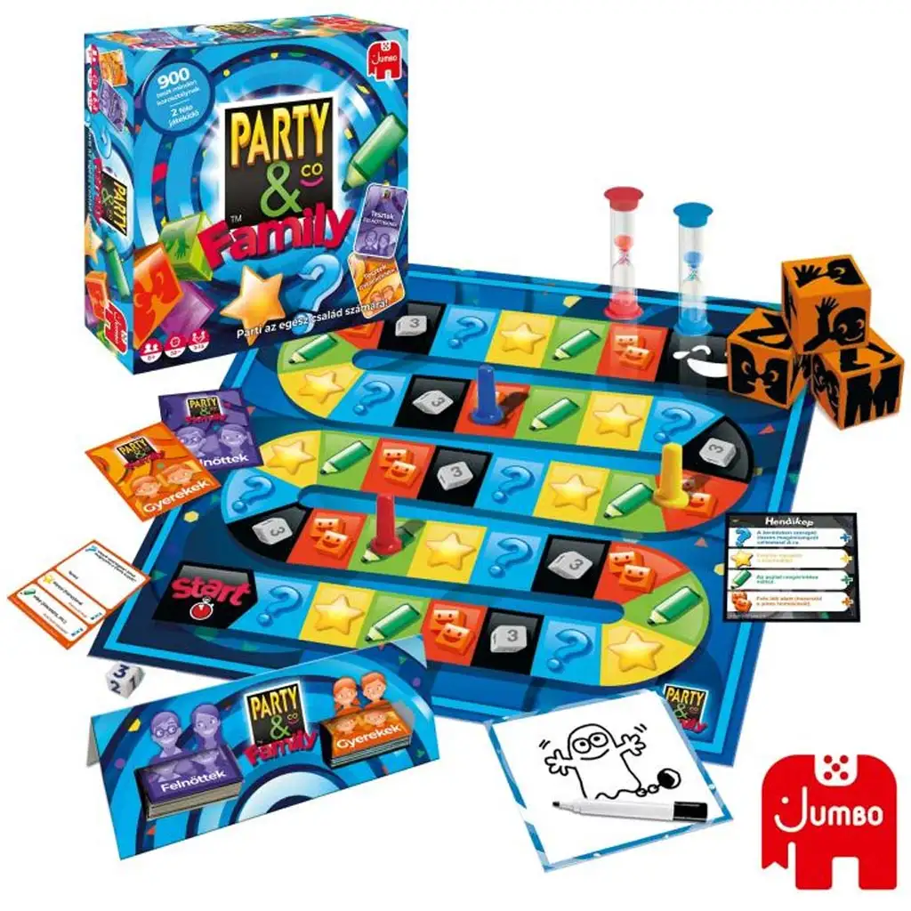 Party&CO Family spoločenská hra - Jumbo kép 3