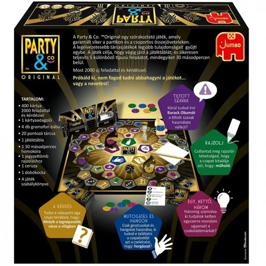 Party&CO Original spoločenská hra - Jumbo kép 2
