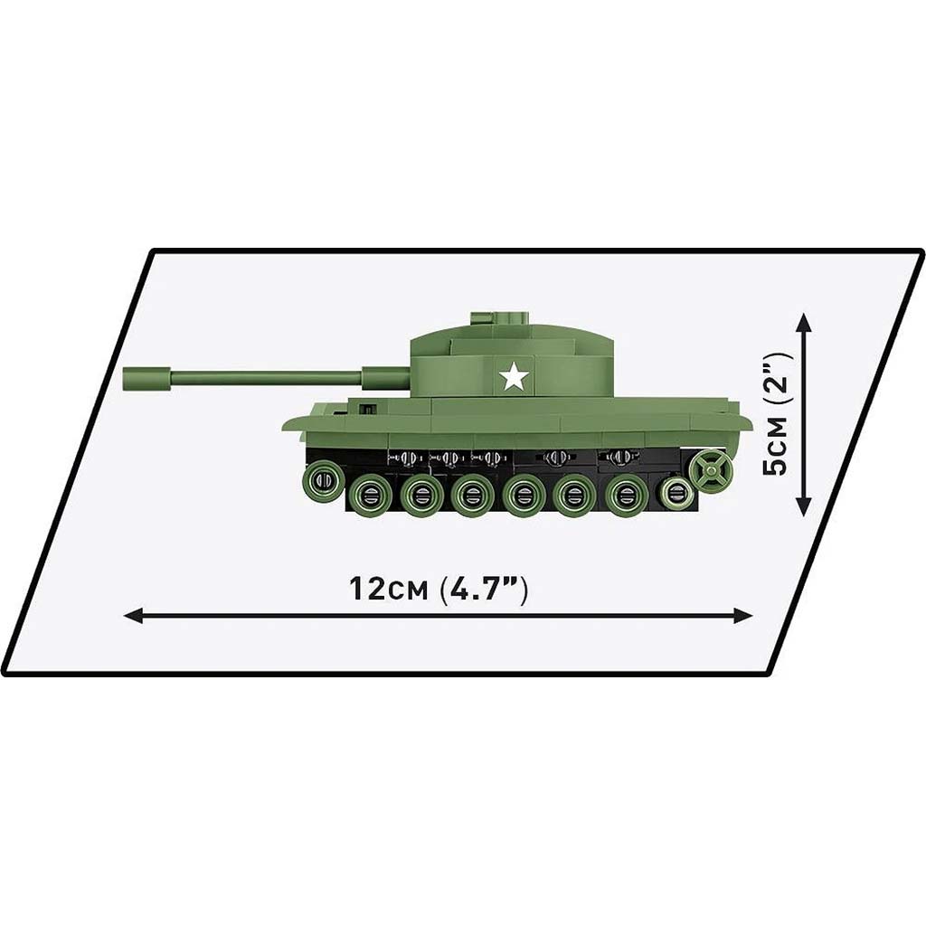 COBI: Stavebnica tanku Patton M48 (3104) kép 4