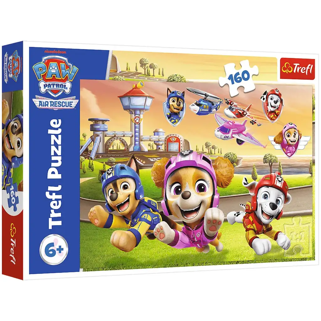 Paw Patrol: Šteniatka v akcii 160-dielne puzzle - Trefl