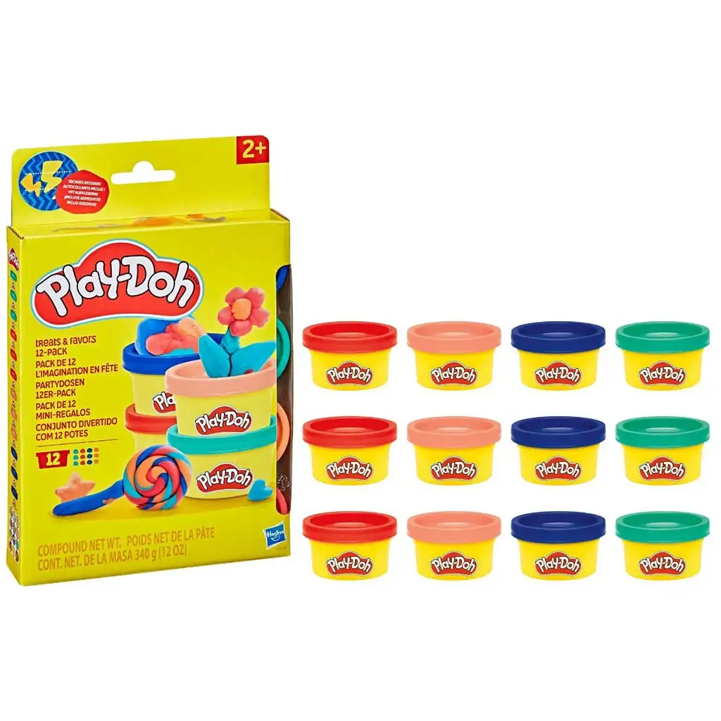 Play-Doh: Pochúťky a láskavosti hracia sada s 12 kusmi plastelíny - Hasbro kép 2