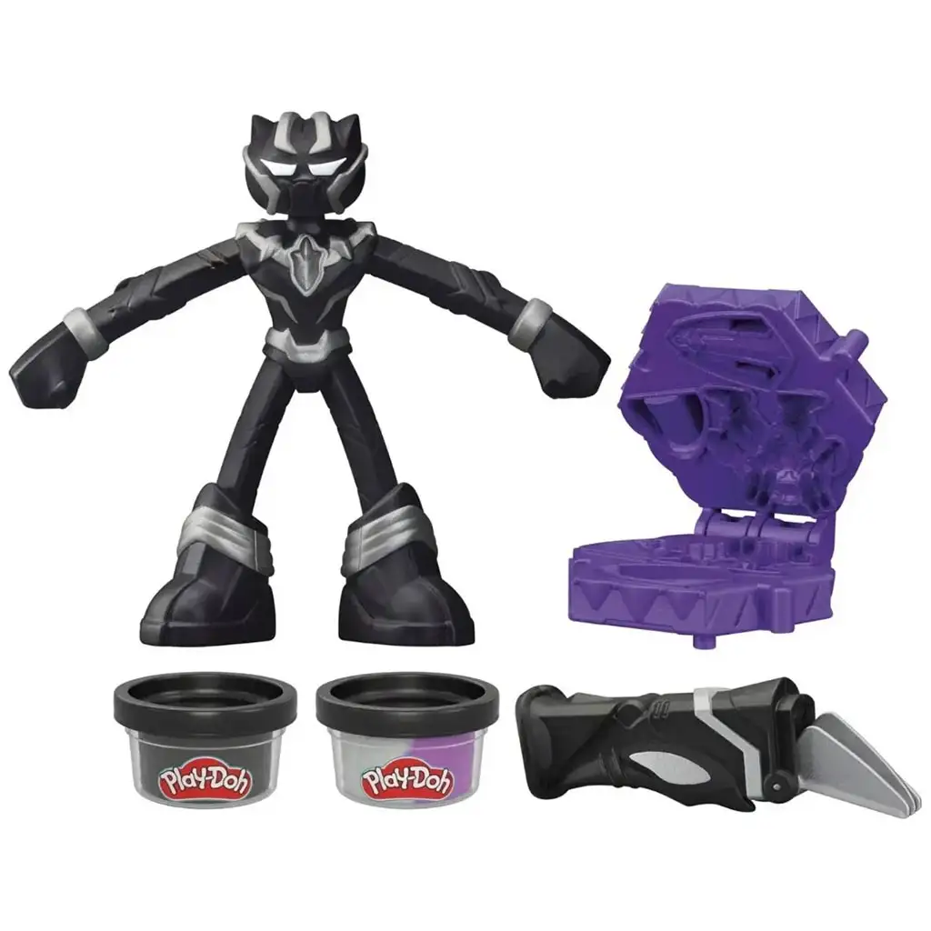 Play-Doh: Marvel Čierny Panter hracia súprava - Hasbro kép 2