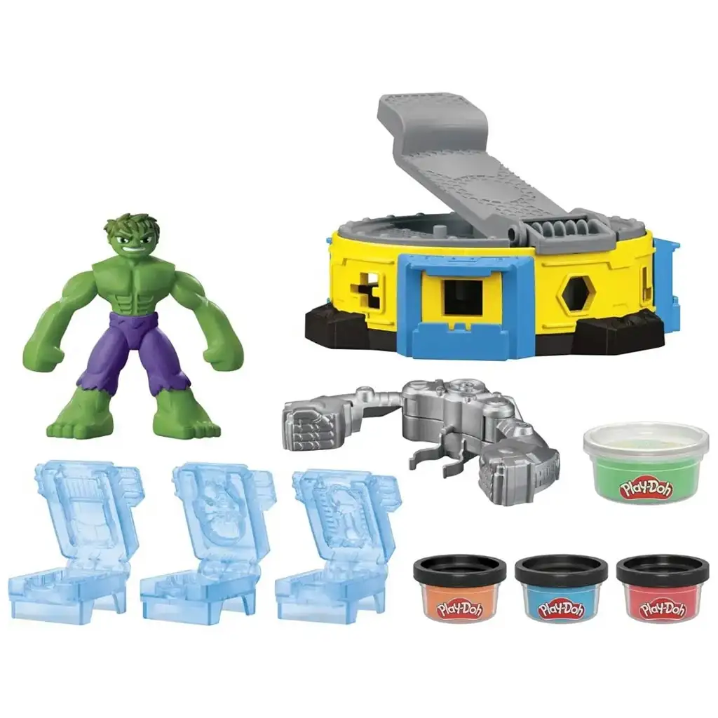 Play-Doh: Marvel Hulk Smash & Squish hracia súprava - Hasbro kép 3