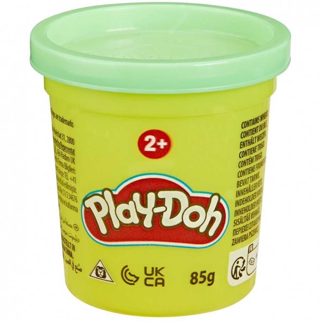 Play-Doh: Plastelína v tégliku, zelená farba, 85 g - Hasbro