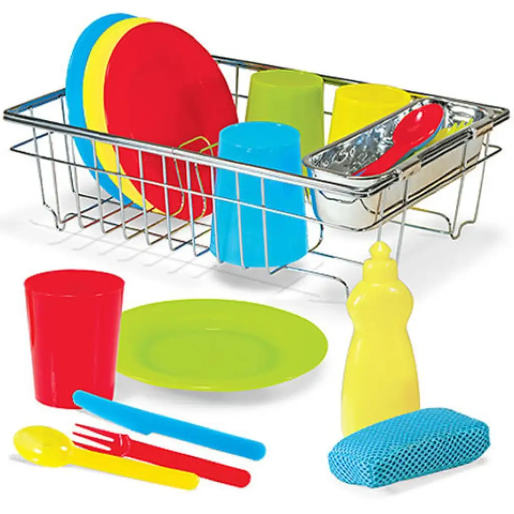 Pečenie-varenie kuchynský set riadu a odkvapkávač - Melissa & Doug