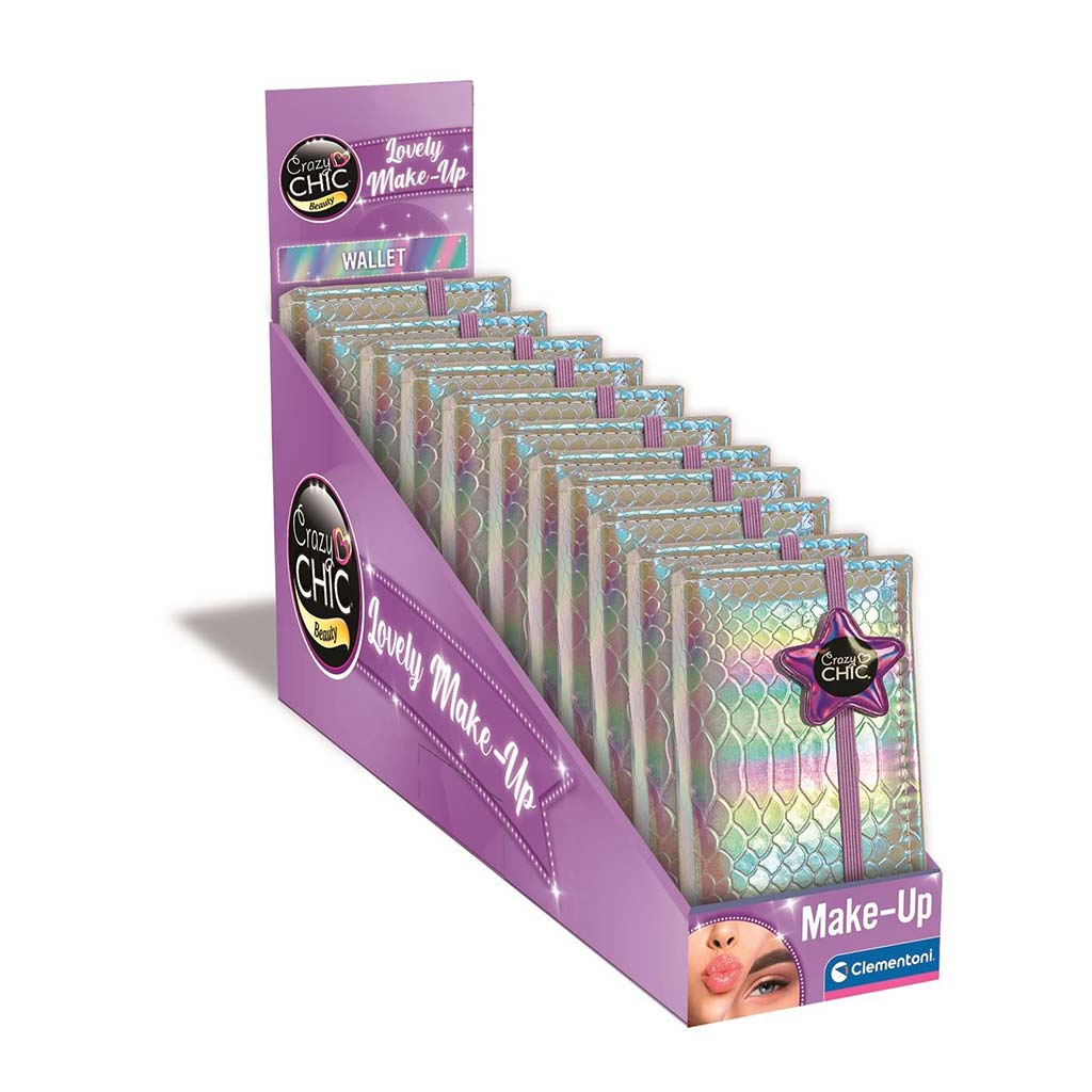 Crazy Chic: Kozmetická súprava v tvare peňaženky - Clementoni kép 1