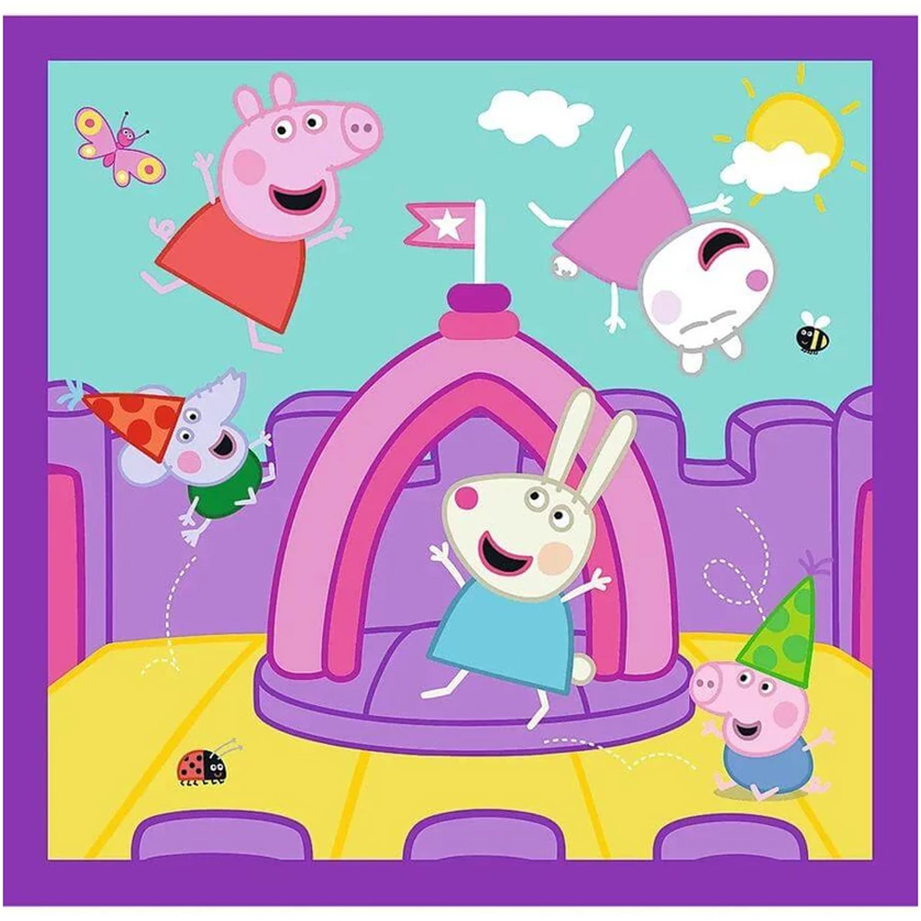 Peppa Pig 3 v 1 20-36-50 ks puzzle - Trefl kép 3