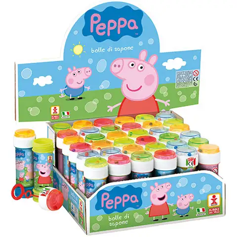 Prasiatko Peppa bublifuk 60 ml