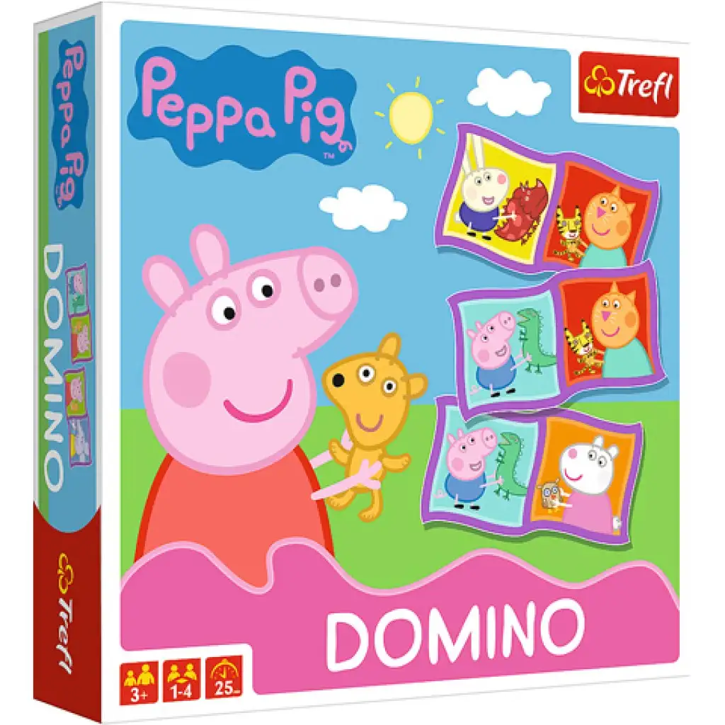 Peppa Pig domino - Trefl