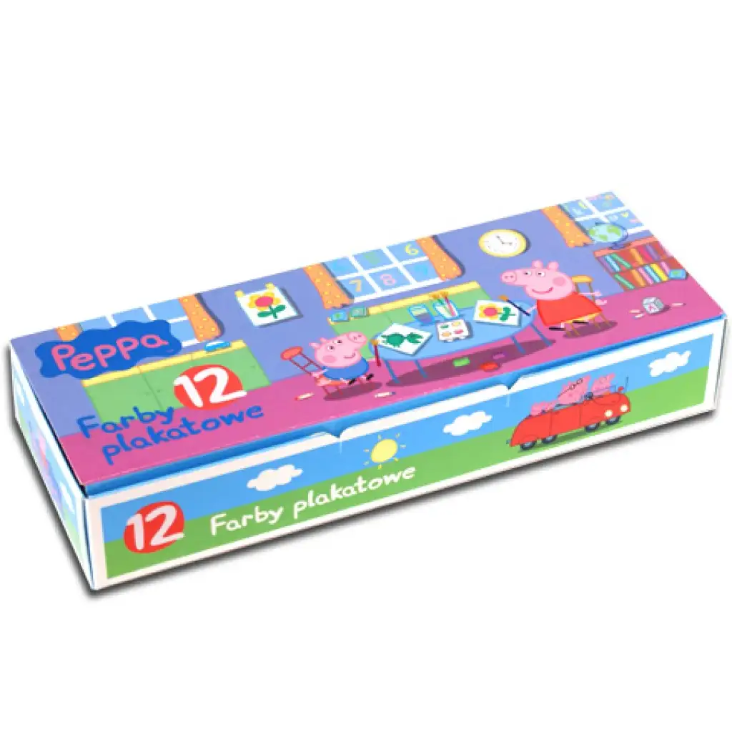 Temperový set 12-ks - Peppa prasiatko