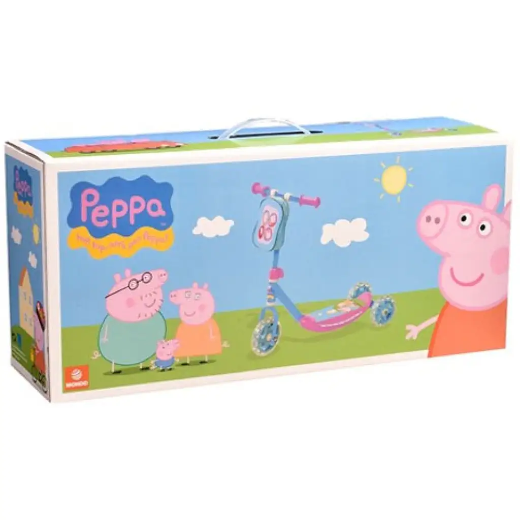 Peppa malac háromkerekű kis roller kép 2