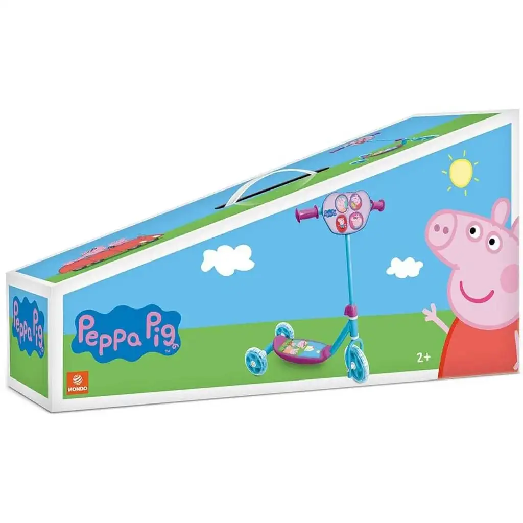 Peppa Pig trojkolobežka - Mondo Toys kép 2