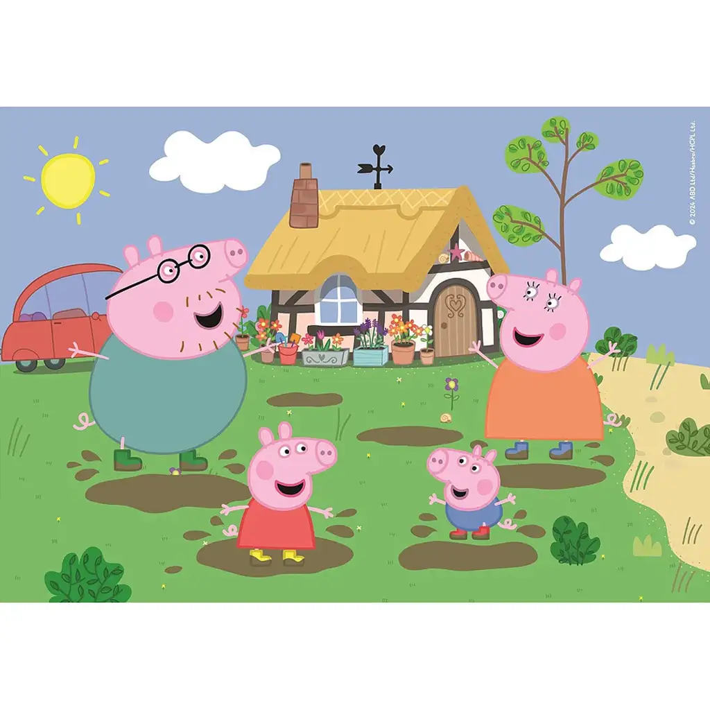 Peppa Pig 30-dieliková puzzle - Clementoni kép 2