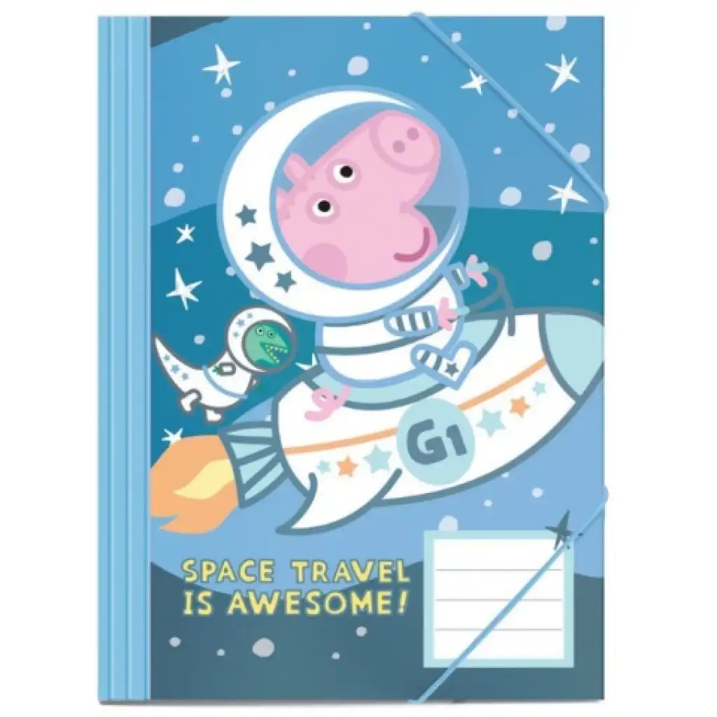 Peppa Pig vo vesmíre priečinok na dokumenty 25x35cm