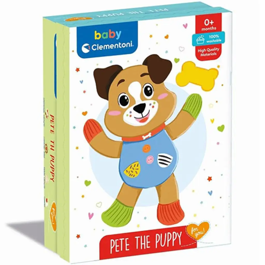 Pete plyšový psík - Clementoni baby