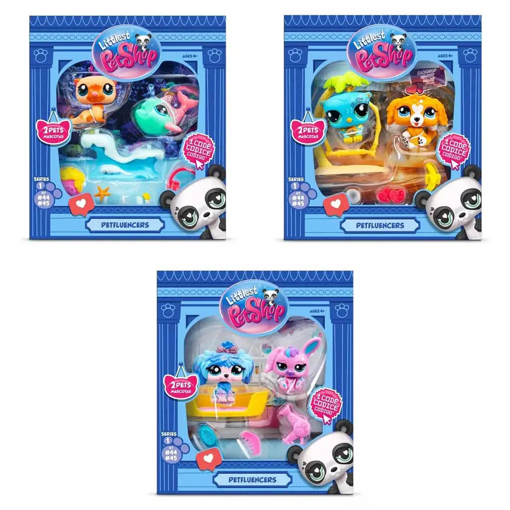 Littlest Pet Shop: Petfluencer set 2-dielna sada rôzne 1ks kép 7