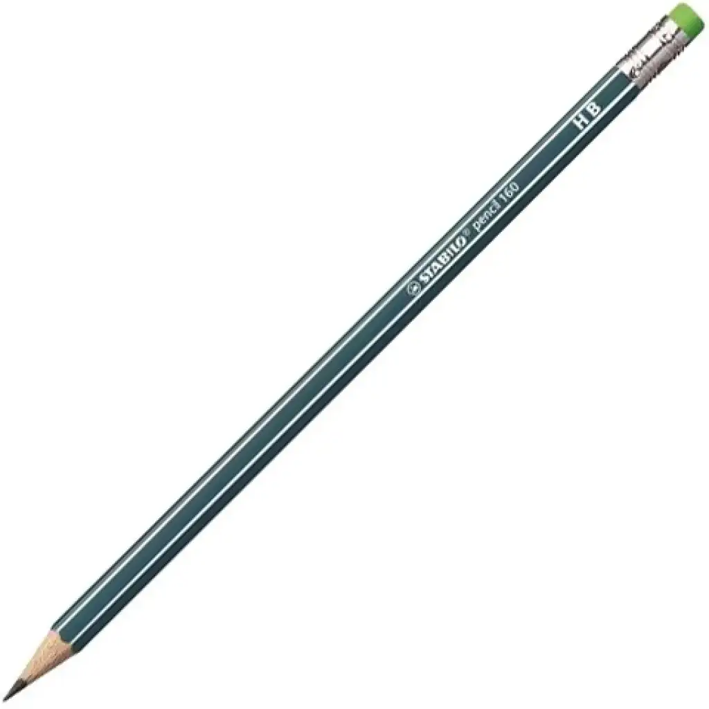 Stabilo: Petrol 160 RT grafitová ceruzka HB s gumou