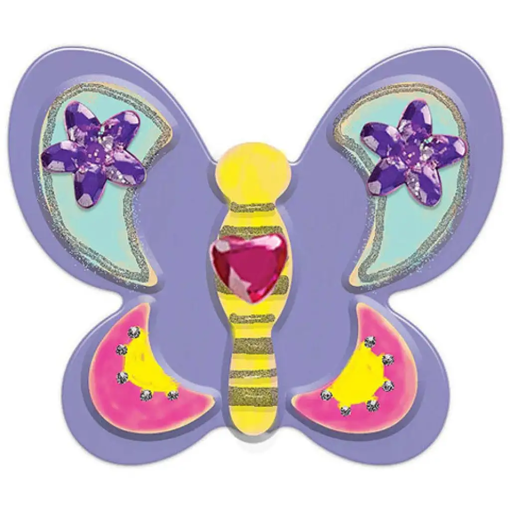 Motýliky set na vyhotovenie drevených magnetov na chladničku - Melissa & Doug kép 3