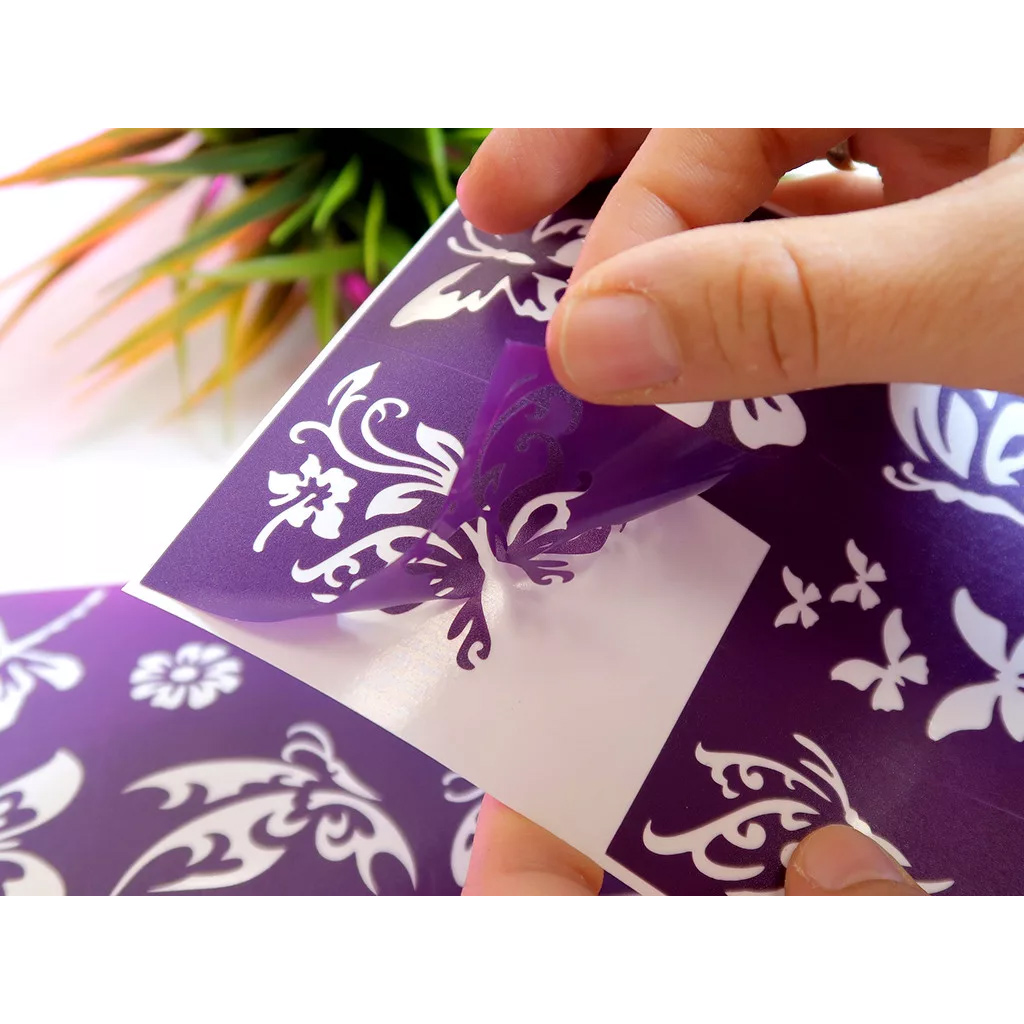 TyToo: Sada šablón na trblietavé tetovanie motýle 23 ks kép 3