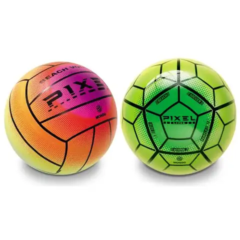 Pixel plážová lopta 14 cm - Mondo Toys