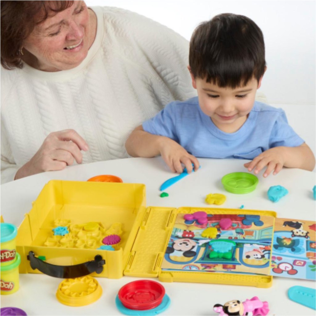 Play-Doh: Disney Jr. Shape a Story sada modelíny - Hasbro kép 2