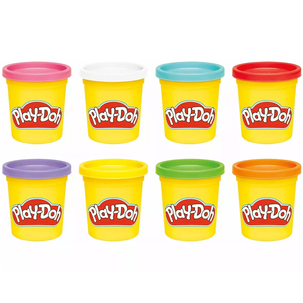 Play-Doh: 8-dielna sada modelovacích hmôt v téglikoch 680 g - Hasbro kép 3