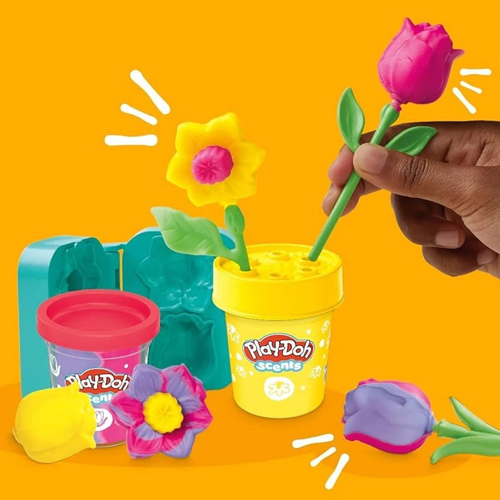 Play-Doh: Malé kvety - Tulipán a narcis súprava z plastelíny - Hasbro kép 2
