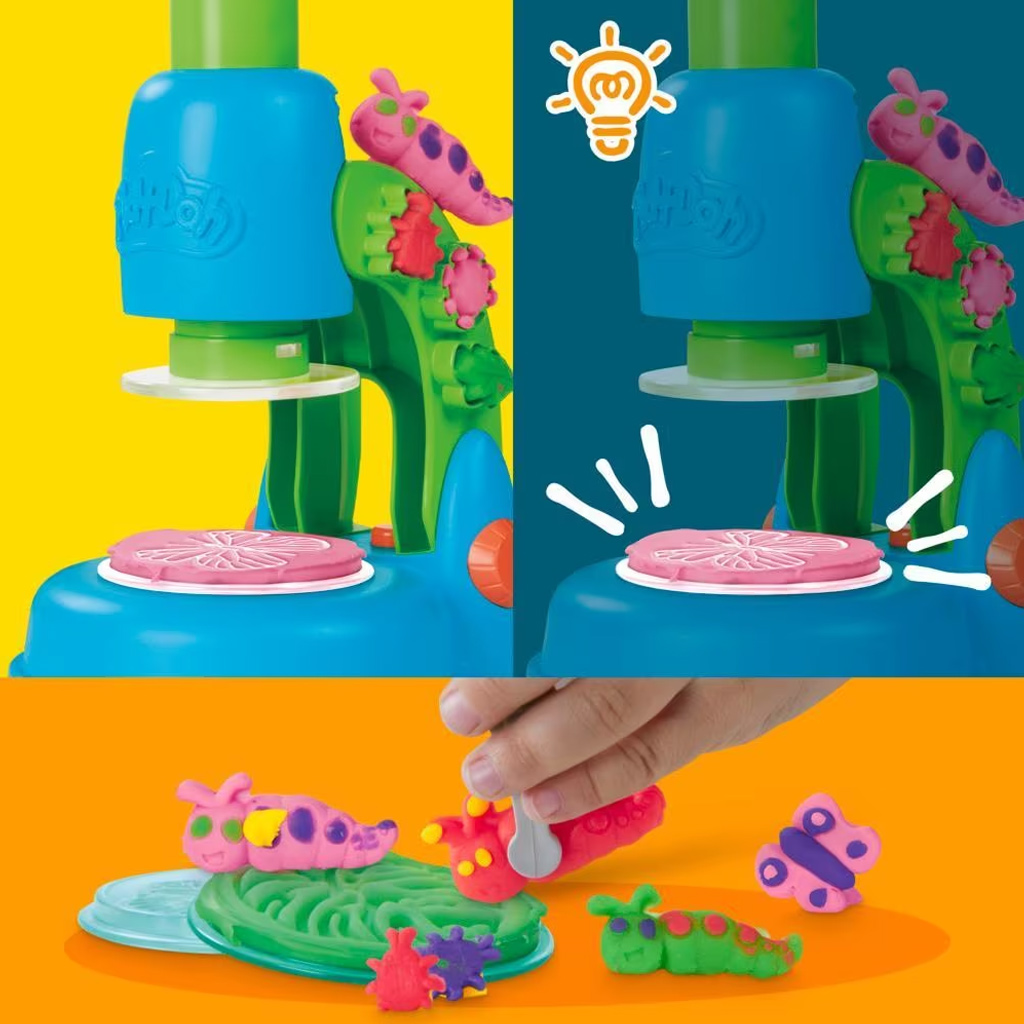Play-Doh: Wonder Glow mikroskopická plastelínová sada so svetielkujúcimi prvkami – Hasbro kép 2
