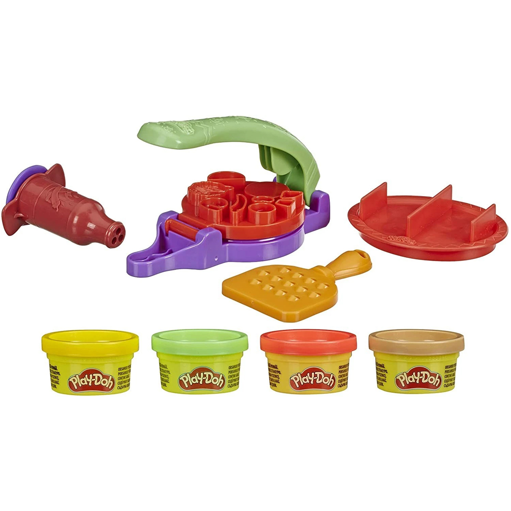 Play-Doh: Kitchen Creations Taco time hracia sada so 4 kusmi modelovacej hmoty - Hasbro kép 2