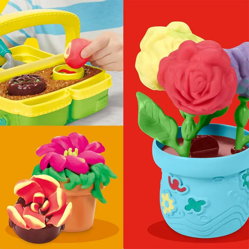 Play-Doh: Sada modelovacej hmoty Kvitnúce kvety - Hasbro kép 3