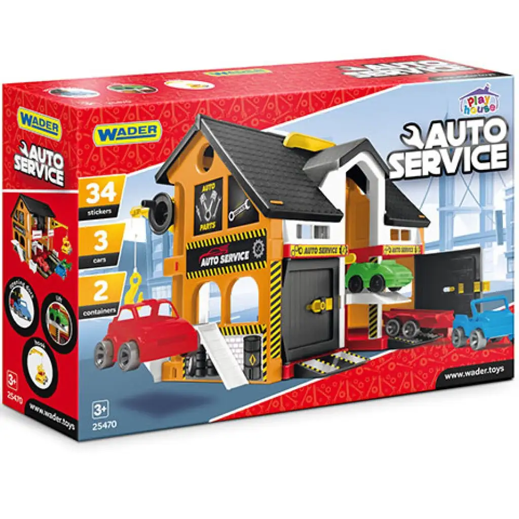 Play House Autoservis hrací set - Wader