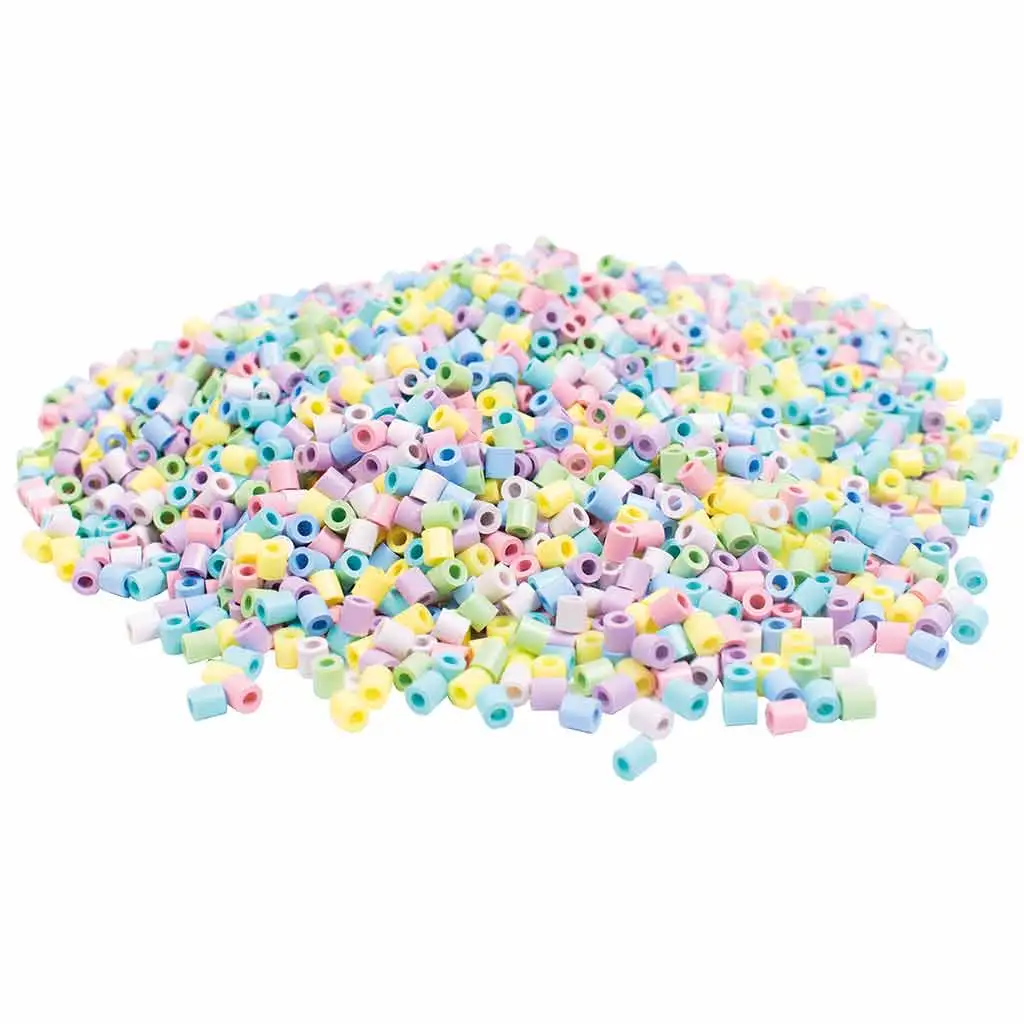PlayBox: Sada 5mm MIDI pastelových žehliacich korálok v vedre, 10 000 ks balenie. kép 3