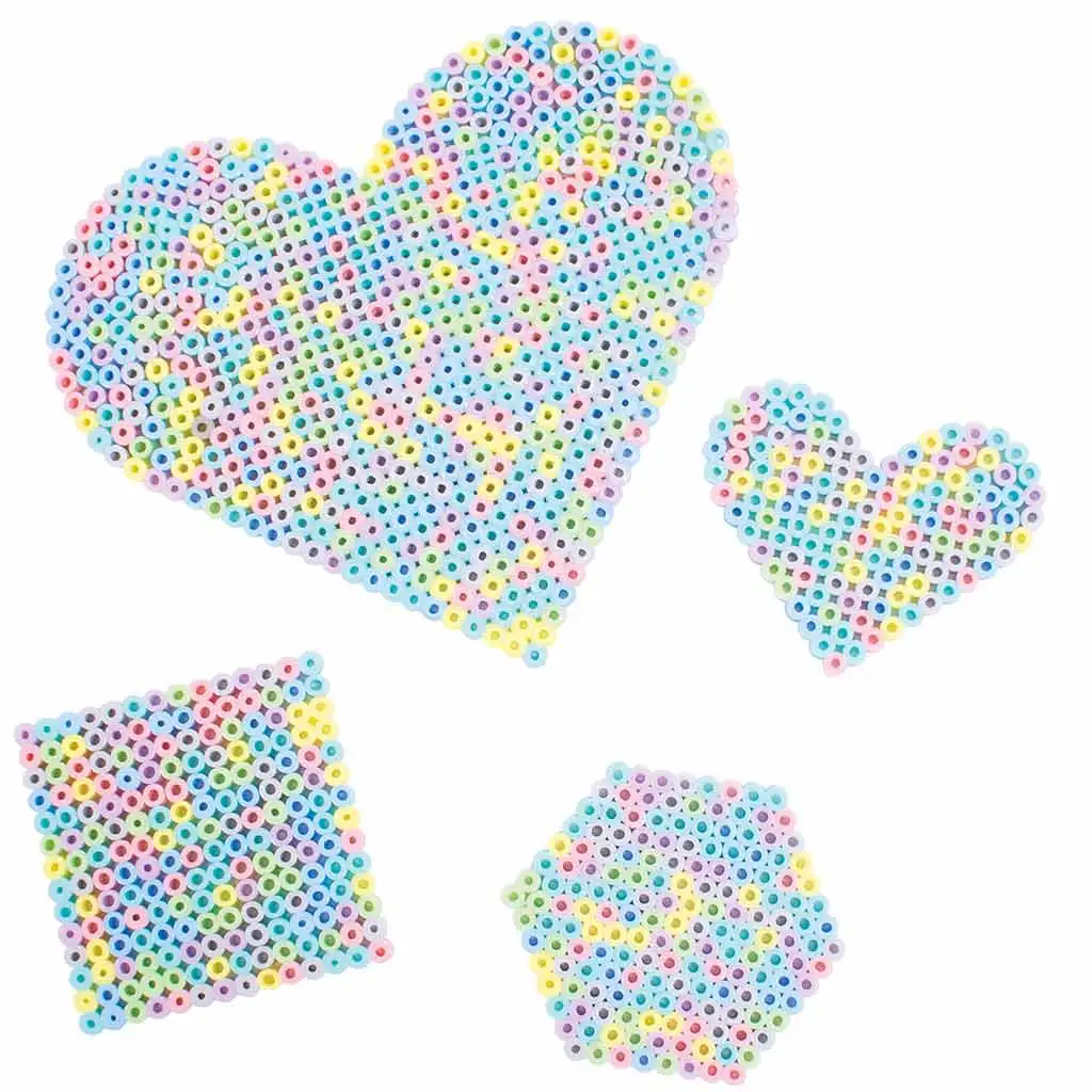 PlayBox: Sada 5mm MIDI pastelových žehliacich korálok v vedre, 10 000 ks balenie. kép 4