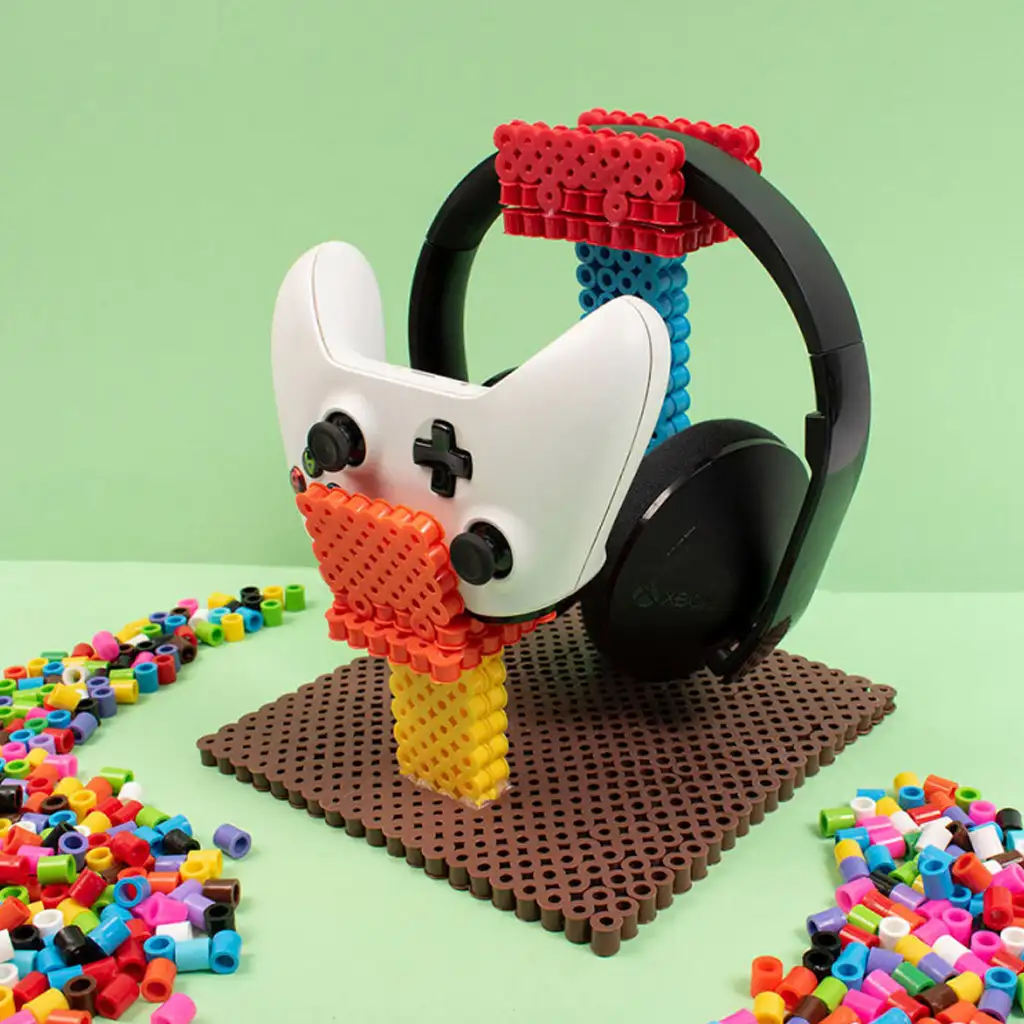 PlayBox: Go Green 9mm XL MAXI zažehlovacie korálky 500ks v živých farbách kép 2