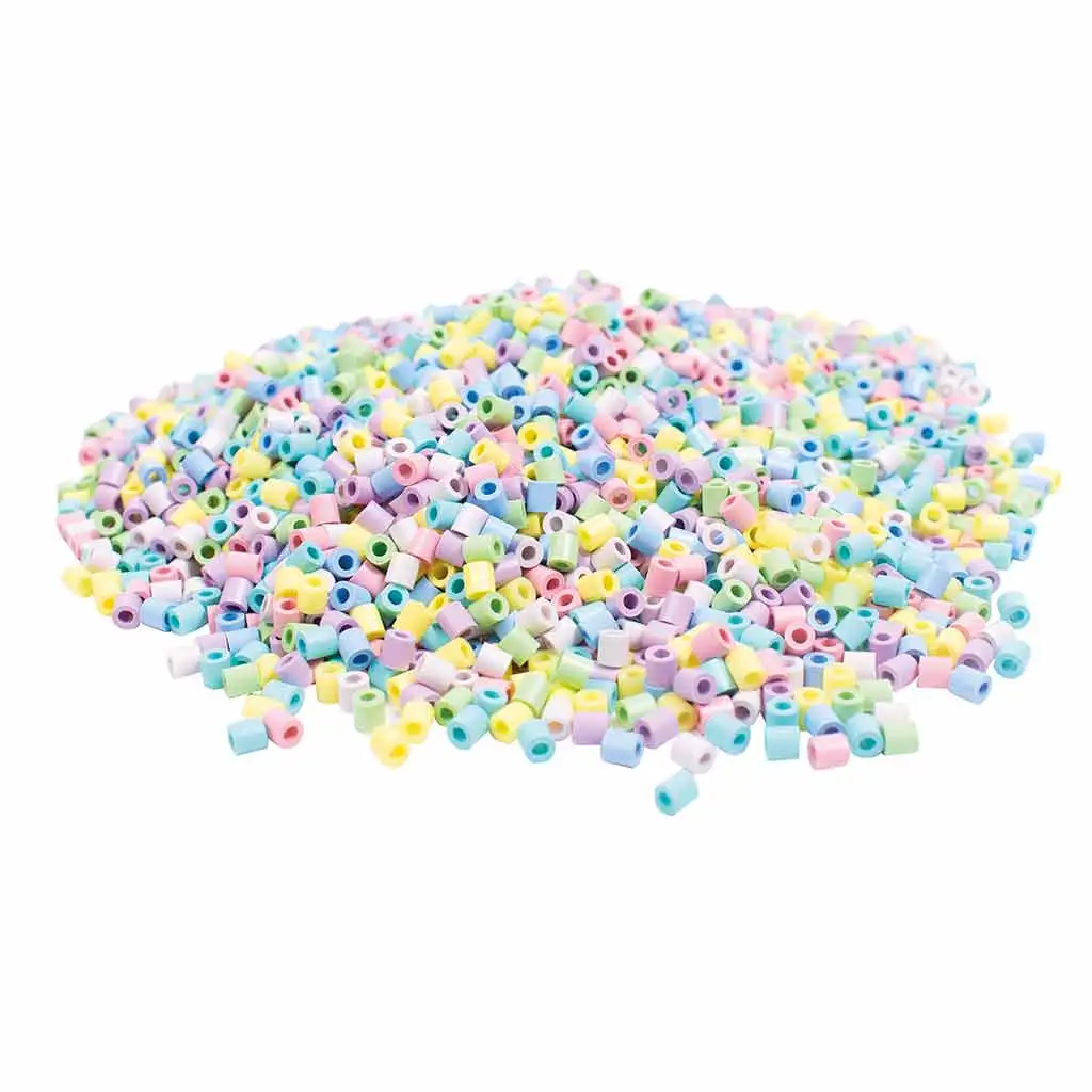 PlayBox: 5mm MIDI pastelové farby žehliace korálky v vedre, balenie 5000 ks. kép 3