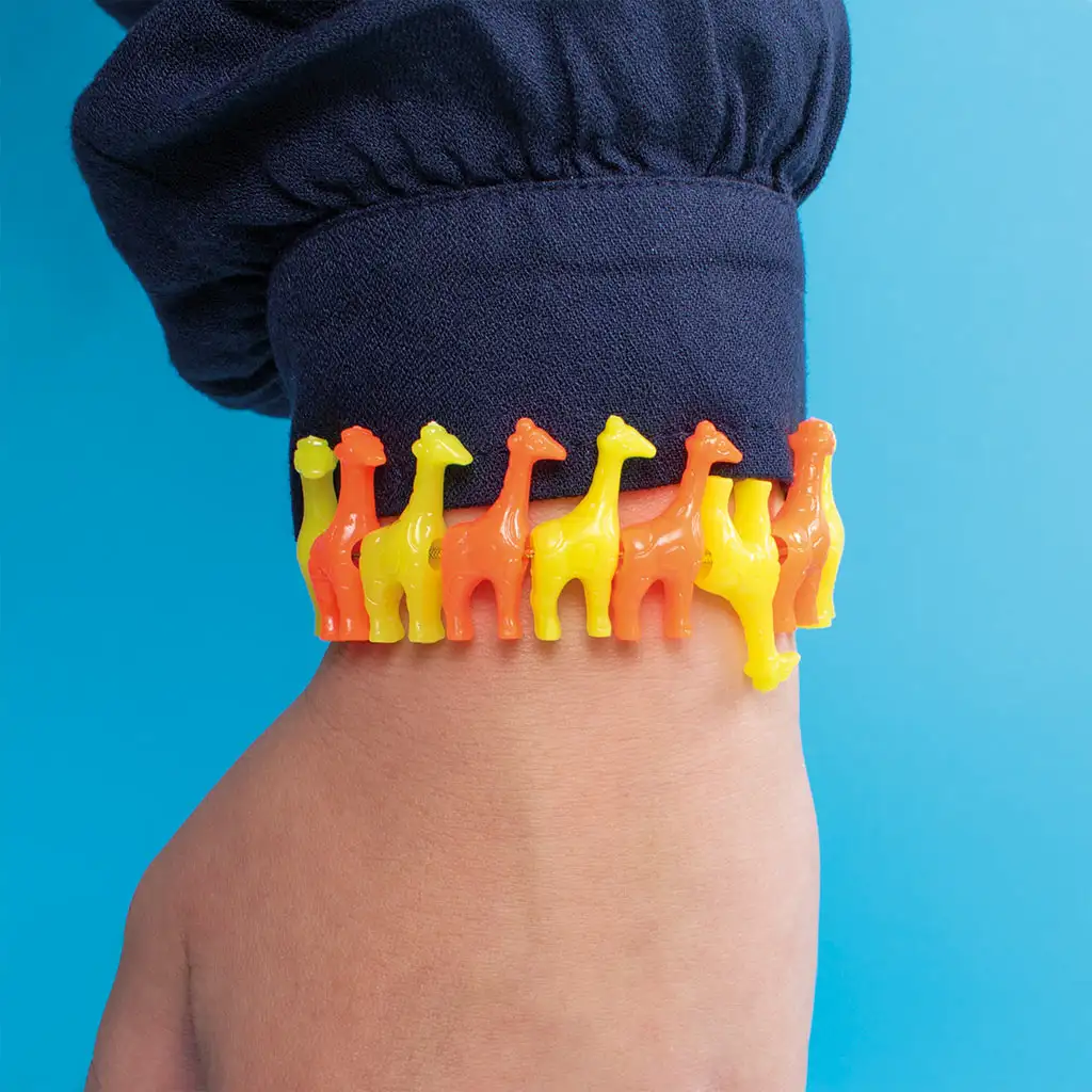 PlayBox: Farebná sada korálok so zvieratkami, rôzne farby, 250 kusov v balení kép 4