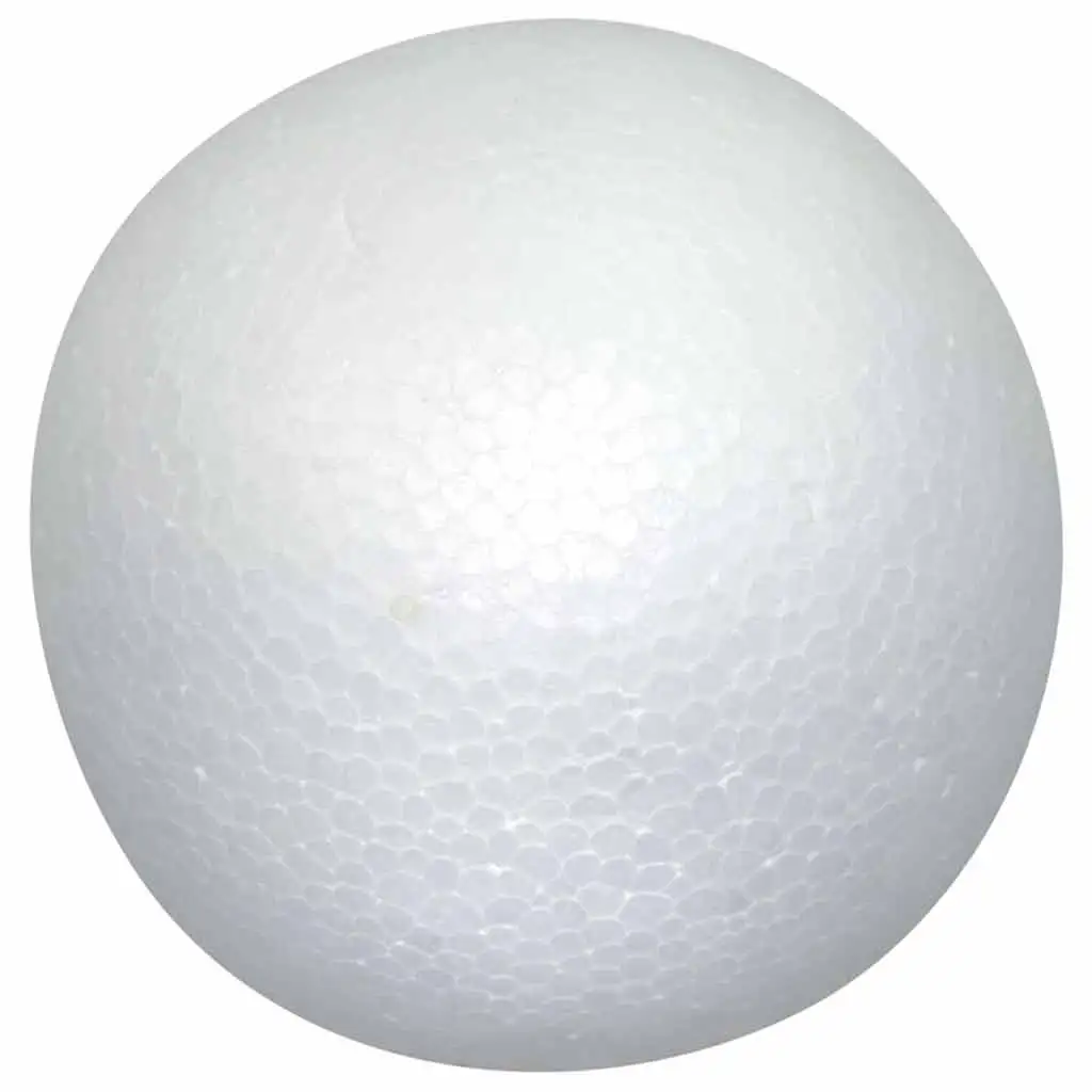 PlayBox: Dekoračná polystyrénová guľa 10 cm 1 ks