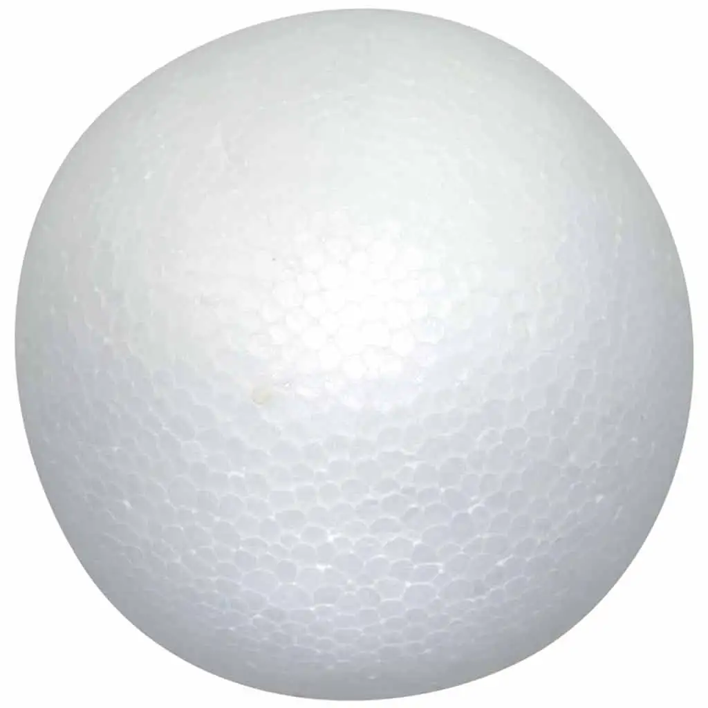 PlayBox: Dekoračná polystyrénová guľa 8 cm priemer 1 ks