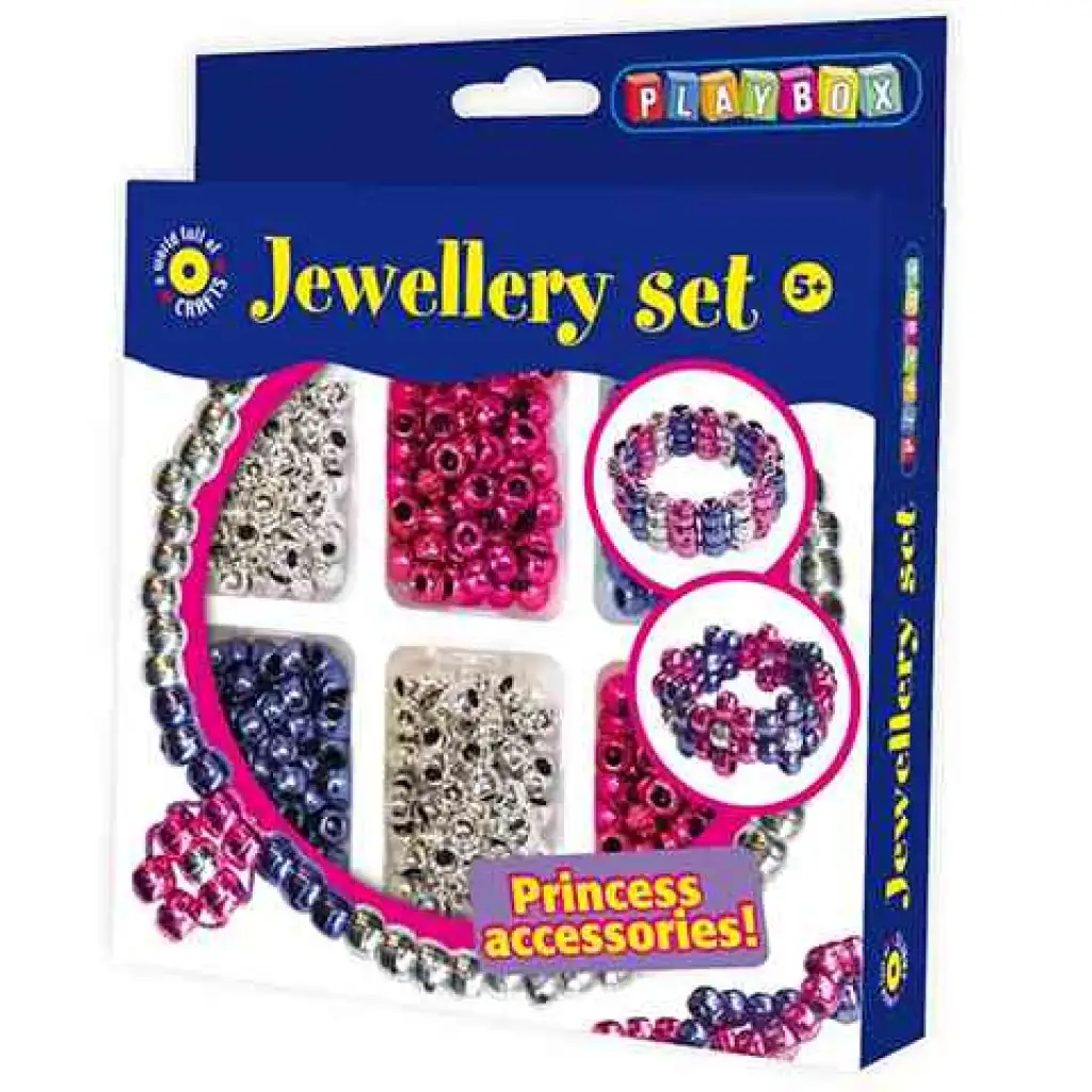 Playbox: kreatívna sada kovových perličiek